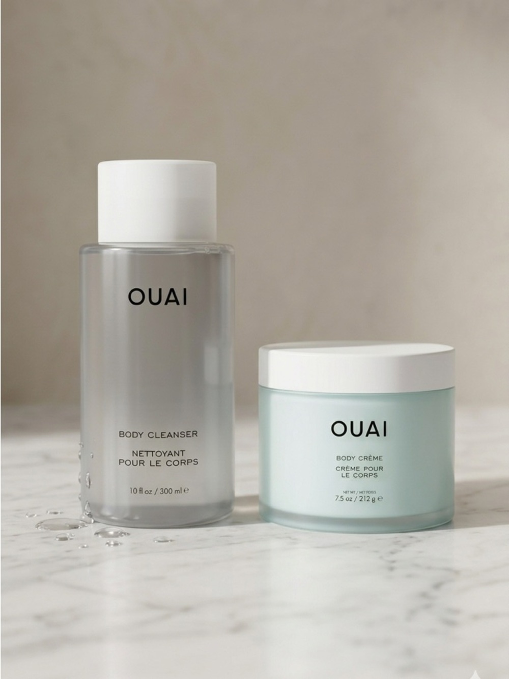 OUAI Dean Street Body Cleanser & Shibuya Body Crème Full Size - Picture 2 of 6